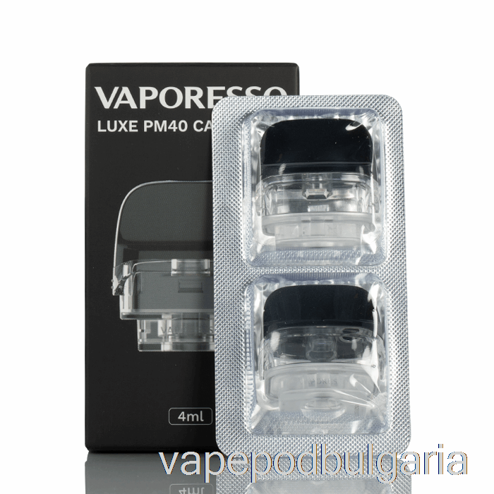 Vape Bulgaria Vaporesso Luxe Pm40 резервни капсули 4 мл Rdl капсули